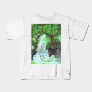 Unicorn and Dragon Kids T-Shirt